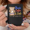 Books Coffee & Owls Are My Happy Place Book Lovers Graphic Print Coffee Mug Unique Gifts Books Coffee & Owls Are My Happy Place Book Lovers Graphic Print Coffee Mug Unique Gifts