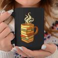 Books Coffee Mug Reading Lover Literary Bibliophile Graphic Print Coffee Mug Unique Gifts