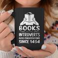 Books Helping Introverts Avoid Conversations Since 1454 Graphic Print Coffee Mug Unique Gifts Books Helping Introverts Avoid Conversations Since 1454 Graphic Print Coffee Mug Unique Gifts