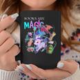 Books Are Magic Fantasy Bookworm Graphic Print Coffee Mug Unique Gifts