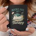 Books Are My Therapy Cozy Book Lover Reading & Coffee Graphic Print Coffee Mug Unique Gifts Books Are My Therapy Cozy Book Lover Reading & Coffee Graphic Print Coffee Mug Unique Gifts