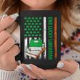 Books US American Flag One Lucky Librarian St Patrick's Day For Women Kids Men Graphic Print Coffee Mug Unique Gifts