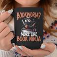 Bookworm For Book Lover Reading Librarian Graphic Print Coffee Mug Unique Gifts
