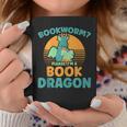 Bookworm Kids Dragon Lover Book Reader Fun Graphic Print Coffee Mug Unique Gifts