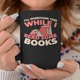 Bookworm Novel Writer Literature Bibliophile Library Books Graphic Print Coffee Mug Unique Gifts