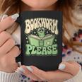 Bookworm Please Book Lover Reader Graphic Print Coffee Mug Unique Gifts