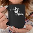 Bookworm Shirt For Book Lover Don't Judge a Book Graphic Print Coffee Mug Unique Gifts