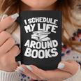Bookworm Writer Literature Librarian Bibliophile Books Graphic Print Coffee Mug Unique Gifts