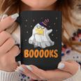 Booooks Funny Halloween Cute Ghost Book Reading Graphic Print Coffee Mug Unique Gifts Booooks Funny Halloween Cute Ghost Book Reading Graphic Print Coffee Mug Unique Gifts