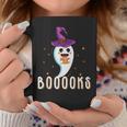 Booooks Halloween Shirts Cute Ghost Book Teacher Reading For Men Women Kids Graphic Print Coffee Mug Unique Gifts