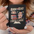 Born To Read For Book Lovers Graphic Print Coffee Mug Unique Gifts