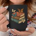 Butterflies And Books Cute Butterfly Graphic Print Coffee Mug Unique Gifts