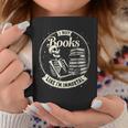 I Buy Books Like I’m Immortal Skeleton Bookworm Gothic Graphic Print Coffee Mug Unique Gifts