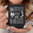 Cat Chocolate Books All Mine Graphic Print Coffee Mug Unique Gifts