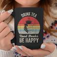 Catch Some Rays Vintage Retro Drink Tea Read Books Be Happy Adult Graphic Print Coffee Mug Unique Gifts Catch Some Rays Vintage Retro Drink Tea Read Books Be Happy Adult Graphic Print Coffee Mug Unique Gifts