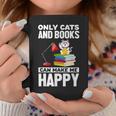Only Cats And Books Can Make Me Happy Cat Lover Men Women Kids Graphic Print Coffee Mug Unique Gifts Only Cats And Books Can Make Me Happy Cat Lover Men Women Kids Graphic Print Coffee Mug Unique Gifts