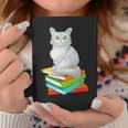 Cats And Books Lover Persian Cat For Men Women Kids Graphic Print Coffee Mug Unique Gifts