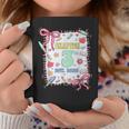 Chapter 3 Years Old 3rd Birthday Book Lover Coquette Bow Graphic Print Coffee Mug Unique Gifts
