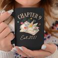Chapter 9 Years Old For Book Lover 9th Birthday Bookworm Graphic Print Coffee Mug Unique Gifts