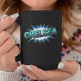 Chelsea Comic Book Style Splash Graphic Print Coffee Mug Unique Gifts