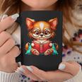 Chihuahua Reading a Book Dog Graphic Print Coffee Mug Unique Gifts