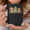 Christmas Library Gingerbread Man Books Lover Bookworm Graphic Print Coffee Mug Unique Gifts