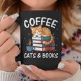 Coffee Cats And Books Cute Kitten Reading Graphic Print Coffee Mug Unique Gifts Coffee Cats And Books Cute Kitten Reading Graphic Print Coffee Mug Unique Gifts