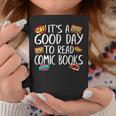 Comic Book Reading Collector Nerd Fan Anime Book Graphic Print Coffee Mug Unique Gifts