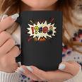 Comic Book Swear Bubble Pop Art Explosion Humor Graphic Print Coffee Mug Unique Gifts