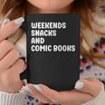 Comic Books I Love Comic Books For Men And Women Graphic Print Coffee Mug Unique Gifts