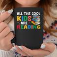 All The-Cool Kids Are Reading Teacher Book Lover Librarian Graphic Print Coffee Mug Unique Gifts