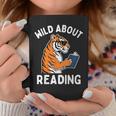 Cool Tiger Reading Book Wild About Reading Kids Books Reader Graphic Print Coffee Mug Unique Gifts Cool Tiger Reading Book Wild About Reading Kids Books Reader Graphic Print Coffee Mug Unique Gifts
