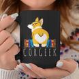 Corgi Corgeek Book Nerd Geek Dog Shirt T-Shirt Graphic Print Coffee Mug Unique Gifts Corgi Corgeek Book Nerd Geek Dog Shirt T-Shirt Graphic Print Coffee Mug Unique Gifts