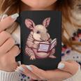 Cute Armadillo With Book I Armadillo Graphic Print Coffee Mug Unique Gifts