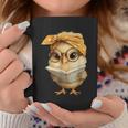 Cute Chick Reading Book Bandana Graphic Print Coffee Mug Unique Gifts