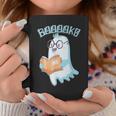 Cute Ghost Book Reading Halloween Teacher Top Men Women Kids Graphic Print Coffee Mug Unique Gifts