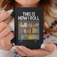 Cute Library Art For Men Women Book Reader School Librarian Graphic Print Coffee Mug Unique Gifts