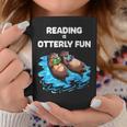 Cute Otter Reading Book Two Otter Reading Is Otterly Fun Graphic Print Coffee Mug Unique Gifts Cute Otter Reading Book Two Otter Reading Is Otterly Fun Graphic Print Coffee Mug Unique Gifts