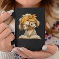 Cute Puppy Reading Dog Book Lover Animal Graphic Small Open Graphic Print Coffee Mug Unique Gifts Cute Puppy Reading Dog Book Lover Animal Graphic Small Open Graphic Print Coffee Mug Unique Gifts