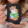 Cute Rodent Pet Bookworms Books And Guinea Pig Graphic Print Coffee Mug Unique Gifts