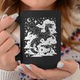 Dark Academia Fantasy Dragon Book Lover Bookish Goblincore Graphic Print Coffee Mug Unique Gifts