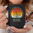 A Day Without Reading Is Like Book Lover Librarian Graphic Print Coffee Mug Unique Gifts