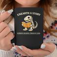 Dinosaur Books Readers Summer Reading 2026 Unearth a Story Graphic Print Coffee Mug Unique Gifts Dinosaur Books Readers Summer Reading 2026 Unearth a Story Graphic Print Coffee Mug Unique Gifts