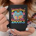 Diving Deep Into Books Oceanic Imagination Graphic Print Coffee Mug Unique Gifts