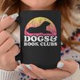 Dogs And Book Clubs Or Women's Dog And Book Club Graphic Print Coffee Mug Unique Gifts