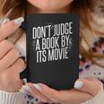 Don't Judge A Book By Its Movie Graphic Print Coffee Mug Unique Gifts Don't Judge A Book By Its Movie Graphic Print Coffee Mug Unique Gifts