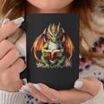 Dragon With Book Graphic Print Coffee Mug Unique Gifts Dragon With Book Graphic Print Coffee Mug Unique Gifts