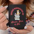 Easily Distracted By Books Cats Tea Book Lovers Librarians Graphic Print Coffee Mug Unique Gifts Easily Distracted By Books Cats Tea Book Lovers Librarians Graphic Print Coffee Mug Unique Gifts