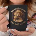 Easily Distracted By Dogs Books Coffee Librarian Bibliophile Graphic Print Coffee Mug Unique Gifts Easily Distracted By Dogs Books Coffee Librarian Bibliophile Graphic Print Coffee Mug Unique Gifts