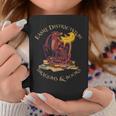 Easily Distracted By Dragons And Books Fire Dragon Graphic Print Coffee Mug Unique Gifts